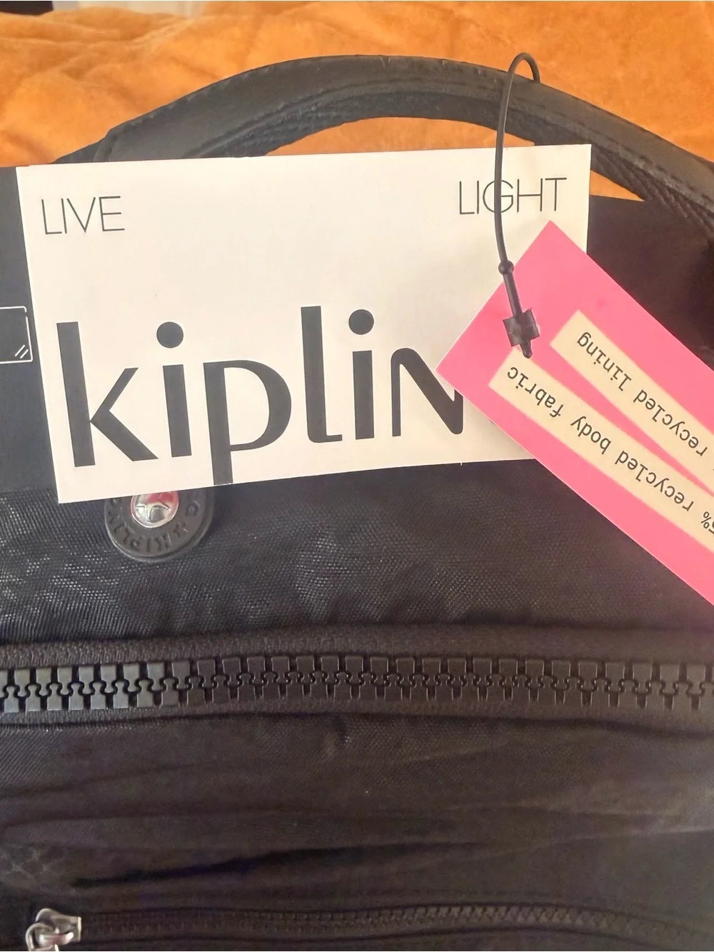KIPLING PYTHON EMBOSSED BLACK  SEOUL EXTRA LARGE 17
